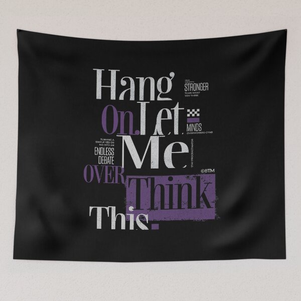 Item preview, Overthinker designed and sold by Satisbuy.