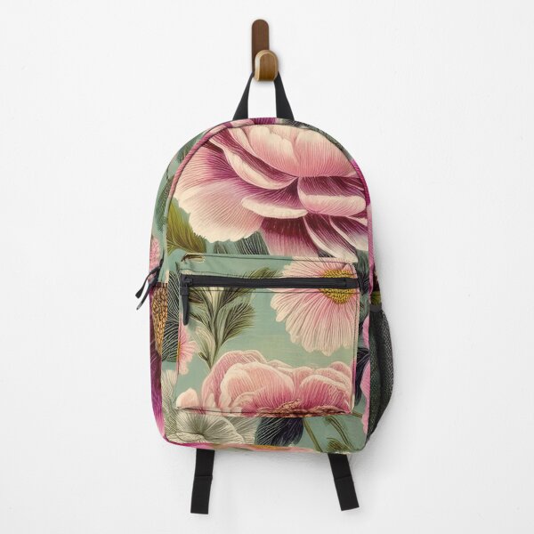 Item preview, Flores rosas vintage designed and sold by Dancing in the Living Room.