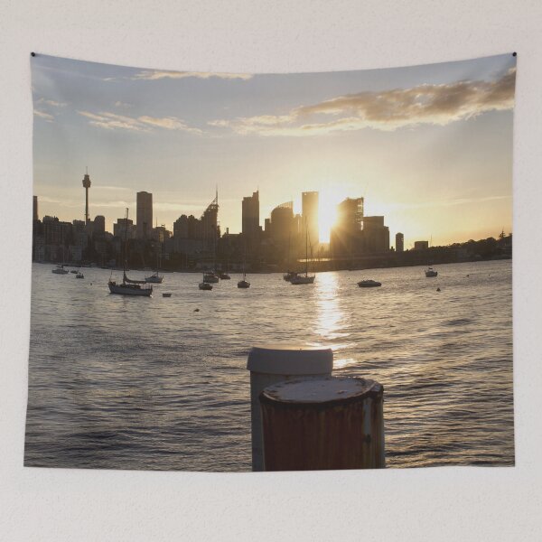 Item preview, Sydney Harbour Sunset designed and sold by Boujiee-Boutique.