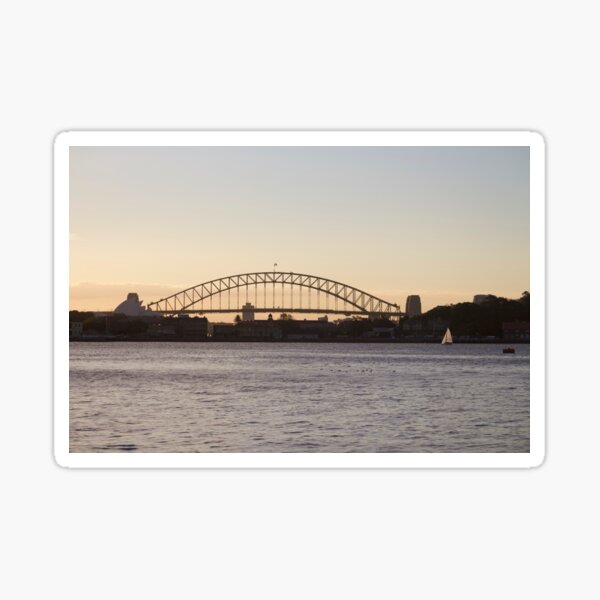 Item preview, Sydney Harbour Bridge Sunset designed and sold by Boujiee-Boutique.
