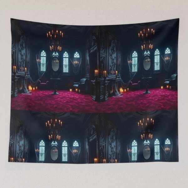Item preview, Gothic Victorian Room with Candlelight designed and sold by GaricDrawsob.
