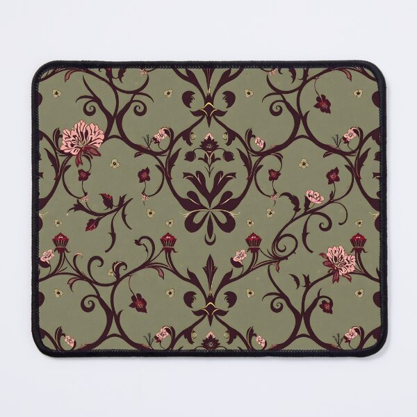 Item preview, Goth Intricate Floral Vintage Pattern designed and sold by GaricDrawsob.