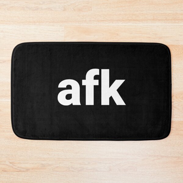 Item preview, afk designed and sold by Text-based T-Shirts and Gifts.