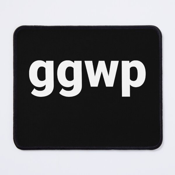 Item preview, ggwp designed and sold by Text-based T-Shirts and Gifts.