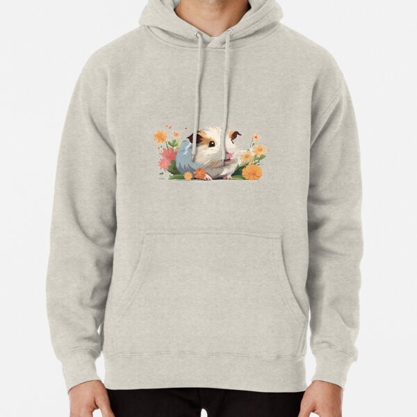 Item preview, Guinea Pig Amongst The Flowers designed and sold by Daemolitia Designs.