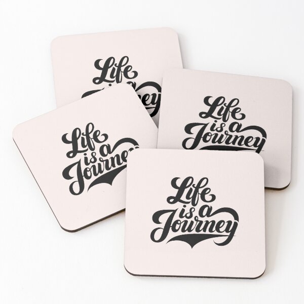 Item preview, Life is a Journey | Calligraphy Christian Faith Art Inspired by Proverbs 3:5-6 designed and sold by  KnitLuv.