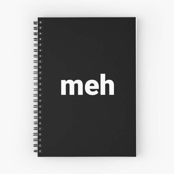 Item preview, meh designed and sold by Text-based T-Shirts and Gifts.
