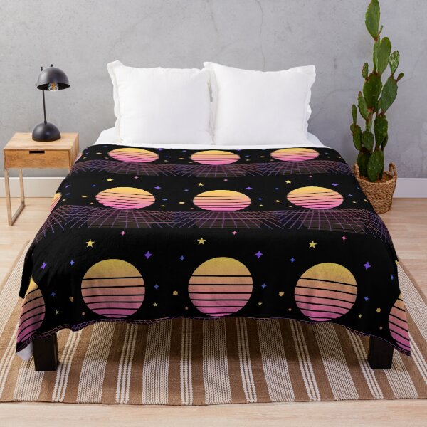 Item preview, Paisaje retro de synthwave designed and sold by Priyan96.
