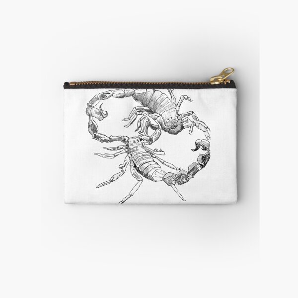 Item preview, "Scorpion's Dance" Jamie's Hand-Drawn Scorpion Collection designed and sold by Rocky Hollow Gardens.