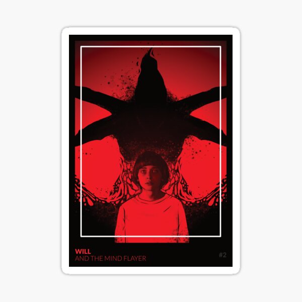 Item preview, Stranger Things - Will and The Mind Flayer designed and sold by Made By Nishi | Nishi Wojnar.