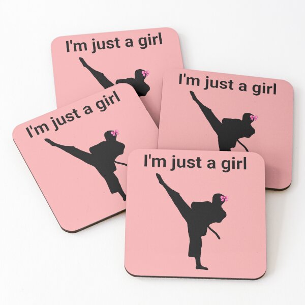 Item preview, I'm just a (taekwondo) girl  designed and sold by honeyehshu.