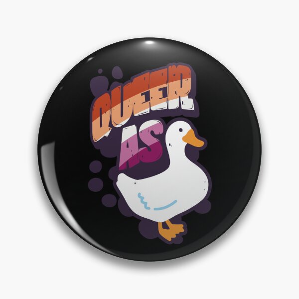 Item preview, Lesbian Queer as Duck LGBT Gay Pride Flag designed and sold by Clara Hollins.