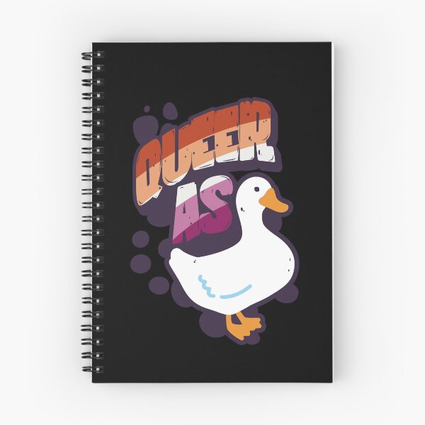 Item preview, Lesbian Queer as Duck LGBT Gay Pride Flag designed and sold by Clara Hollins.