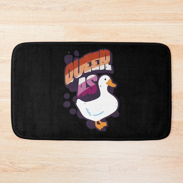 Item preview, Lesbian Queer as Duck LGBT Gay Pride Flag designed and sold by Clara Hollins.