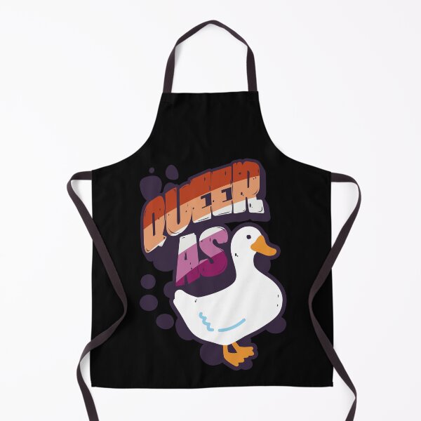 Item preview, Lesbian Queer as Duck LGBT Gay Pride Flag designed and sold by Clara Hollins.