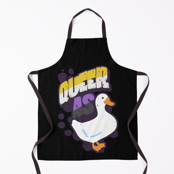Item preview, Nonbinary Queer as Duck LGBT Pride Flag designed and sold by Clara Hollins.