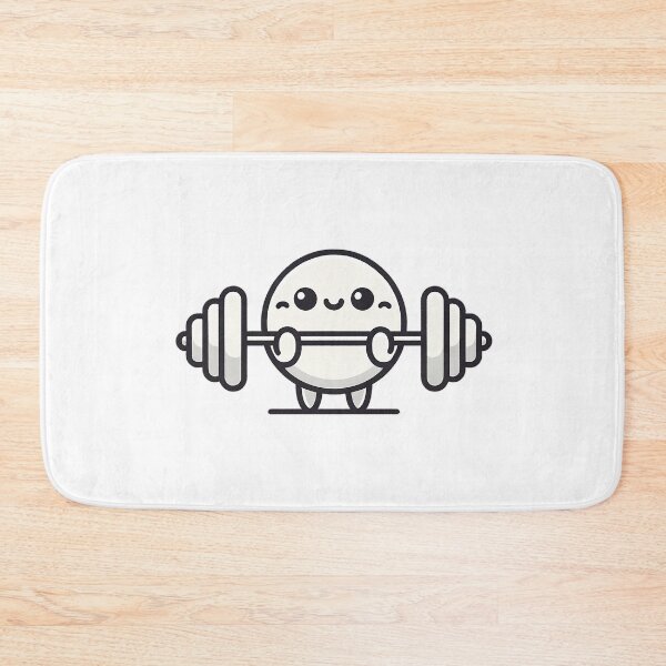 Item preview, Cute bodybuilding Barbell designed and sold by LoveLabDesign.