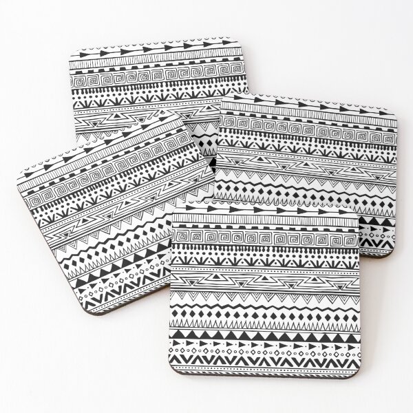 Item preview, Black And White Ethnic Mudcloth Design designed and sold by SoccaTamam.
