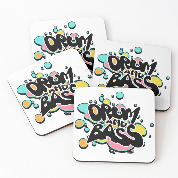 Item preview, DRUM AND BASS  - Oil And Bass Paint (Black/Pink)  designed and sold by Discothreadz.