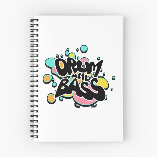Item preview, DRUM AND BASS - Pintura al óleo y al bajo (negra/rosa) designed and sold by Discothreadz.