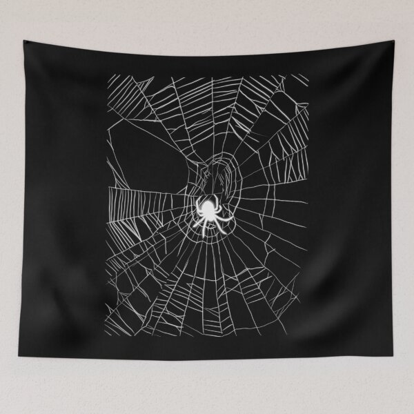 Item preview, "Spider's Web" Jamie's Hand-Drawn Spider Collection designed and sold by Rocky Hollow Gardens.