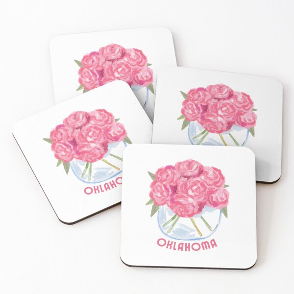 Artikelvorschau, Oklahoma State Flower Rosa Klassisches T-Shirt Sticker entworfen und verkauft von ThinkNature!.