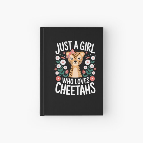 Item preview, Just a Girl Who Love Cheetah Cute Flowers Women Girls Kids designed and sold by rafaeltto.