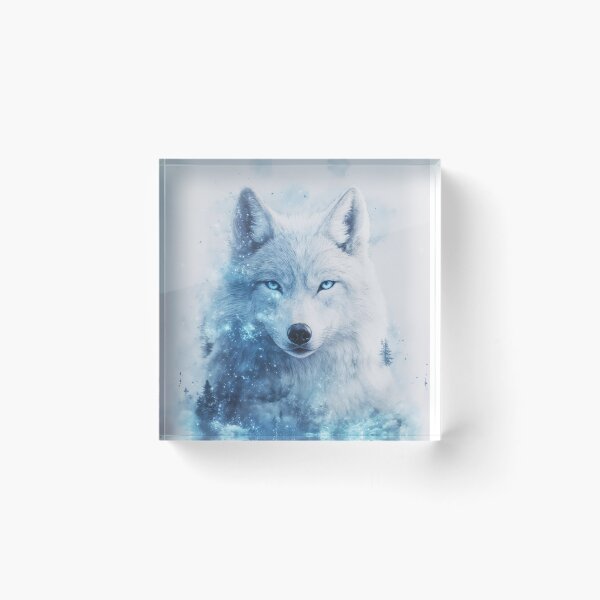 Item preview, Celestial Gaze of the Majestic Wolf designed and sold by AshiraCreations.