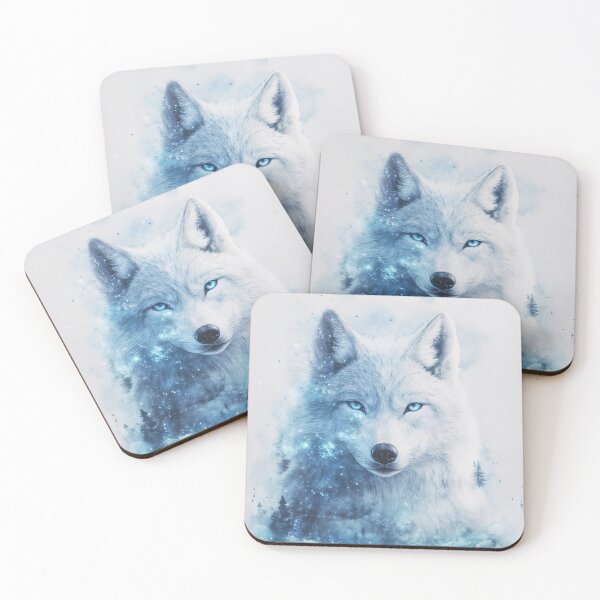 Item preview, Celestial Gaze of the Majestic Wolf designed and sold by AshiraCreations.