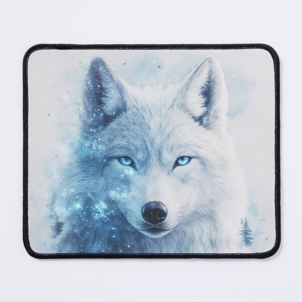 Item preview, Celestial Gaze of the Majestic Wolf designed and sold by AshiraCreations.