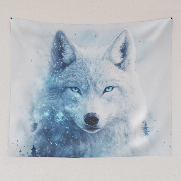 Item preview, Celestial Gaze of the Majestic Wolf designed and sold by AshiraCreations.