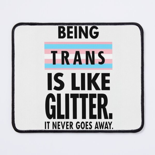 Item preview, Transgender Visibility Glitter - Trans Pride LGBTQ Pride Graphic Design designed and sold by ItsAKinkThing.
