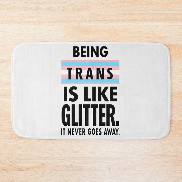 Item preview, Transgender Visibility Glitter - Trans Pride LGBTQ Pride Graphic Design designed and sold by ItsAKinkThing.