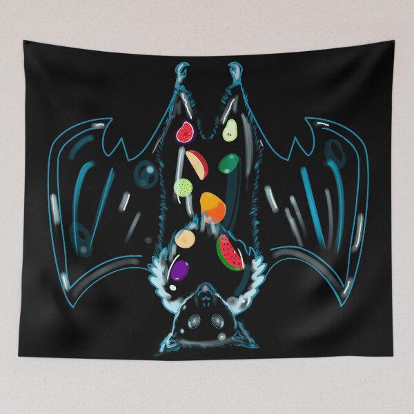 Item preview, Glass fruit bat V2 designed and sold by WhimsyHeartArt.
