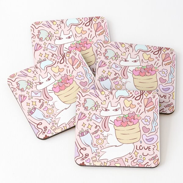 Item preview, Playful Cat Of love designed and sold by mamoomanao.