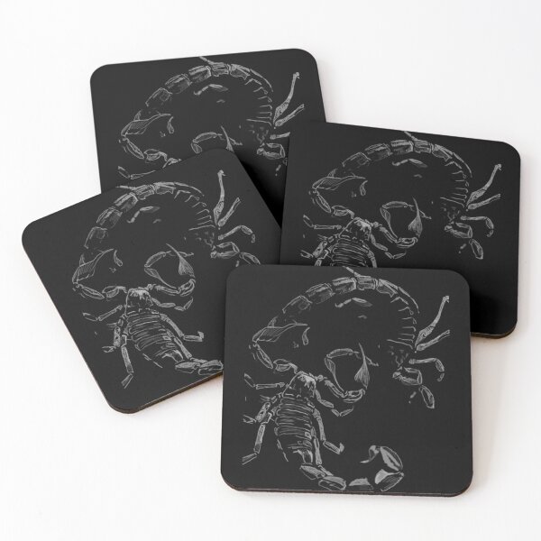 Item preview, "Dancing Scorpions" Jamie's Hand-Drawn Scorpion Collection designed and sold by Rocky Hollow Gardens.