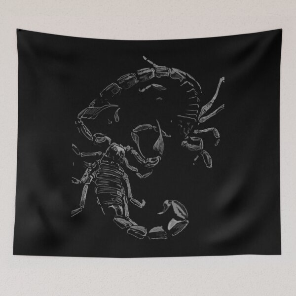 Item preview, "Dancing Scorpions" Jamie's Hand-Drawn Scorpion Collection designed and sold by Rocky Hollow Gardens.