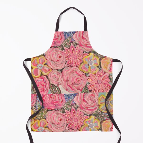 Item preview, Yellow Flowers Pink Roses designed and sold by SuzieBarker2065.