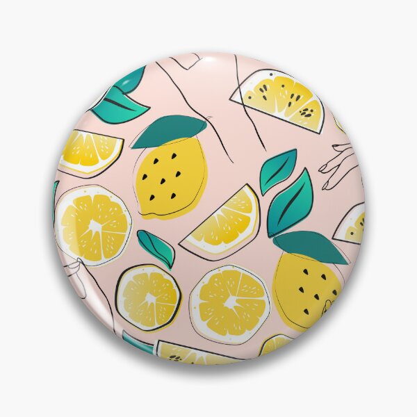 In Lemons We Trust #pattern #illustration Pin