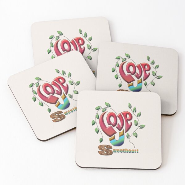Item preview, "Sweetheart’s Colorful Heartline" designed and sold by RhonDesign.