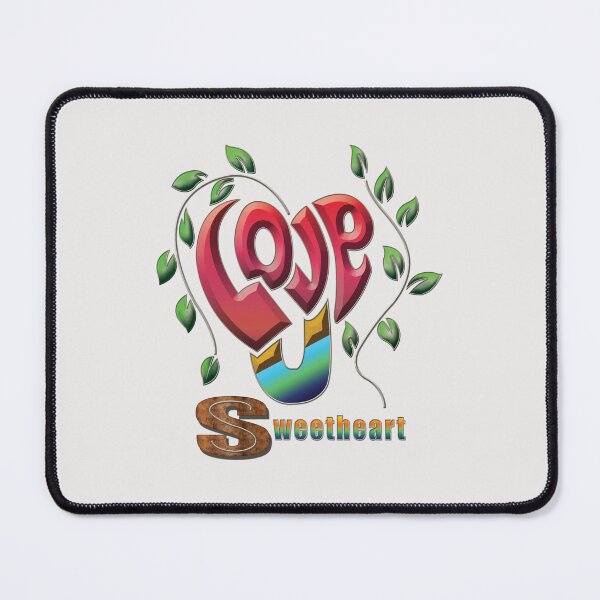 Item preview, "Sweetheart’s Colorful Heartline" designed and sold by RhonDesign.