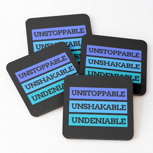 Item preview, Unstoppable, unshakable, undeniable designed and sold by PapaMatrix.