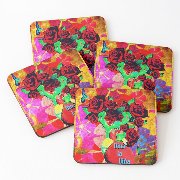 Item preview, Viva la Vida Heart, the Joy of Life designed and sold by FridaArtGallery.