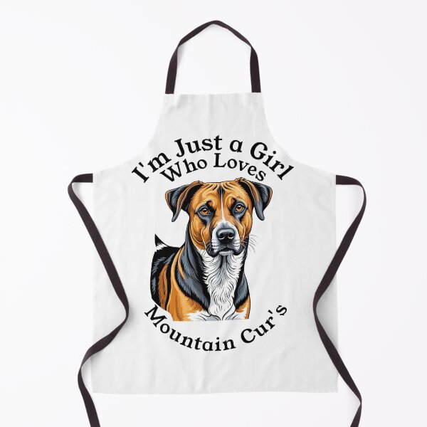 Item preview, I'm Just a Girl Who Loves Mountain Cur's designed and sold by GravityShirts.