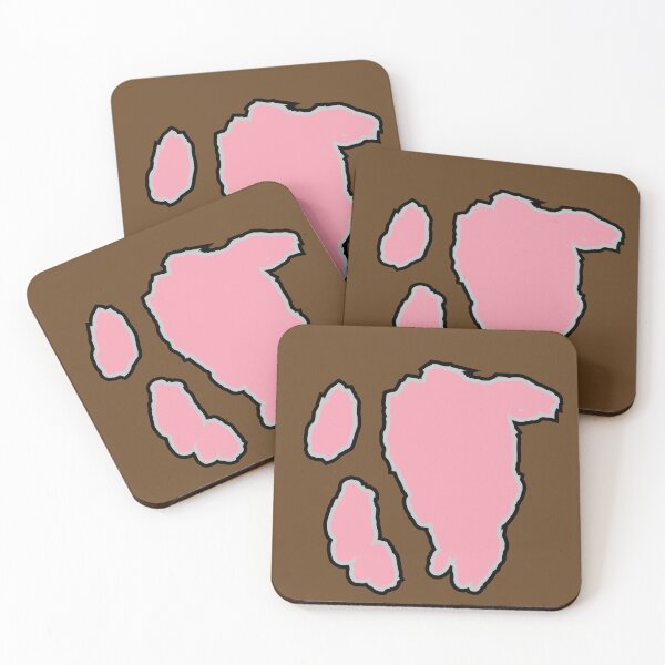 Item preview, Big Pink Cow Pattern | Brown Cowhide Pattern designed and sold by PatternPen.