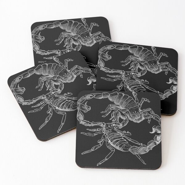 Item preview, "Scorpion's Dance" Jamie's Hand-Drawn Scorpion Collection designed and sold by Rocky Hollow Gardens.
