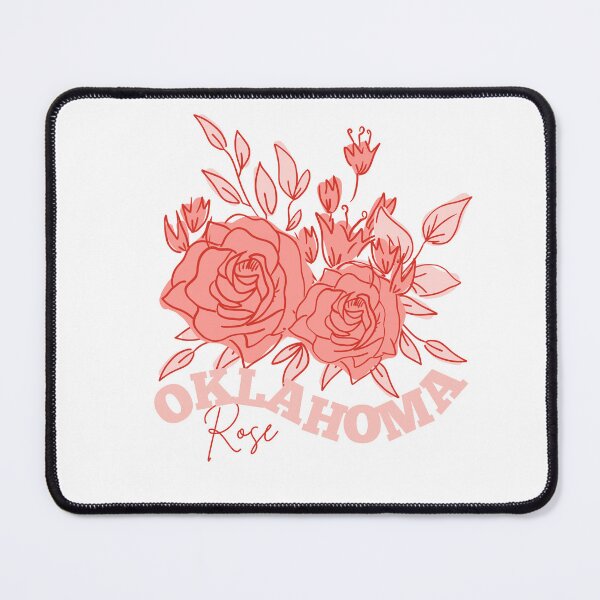 Item preview, Oklahoma State Flower Rosa Classic T-shirt Sticker designed and sold by ThinkNature!.