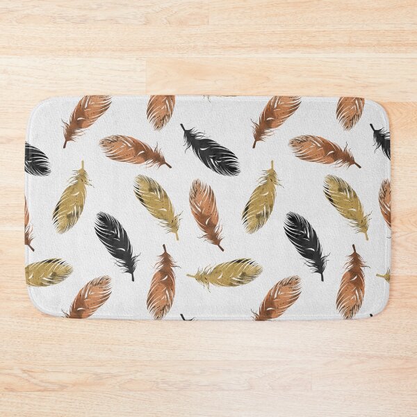 Item preview, Copper, Black & Gold Feather designed and sold by Orara Studio.