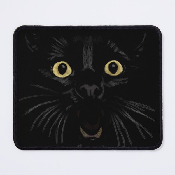 Item preview, "Vampurr" Jamie's Hand-Drawn Cat Collection designed and sold by Rocky Hollow Gardens.