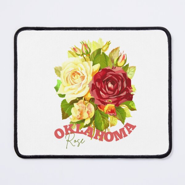 Item preview, Oklahoma State Flower Rosa Classic T-shirt Sticker designed and sold by ThinkNature!.